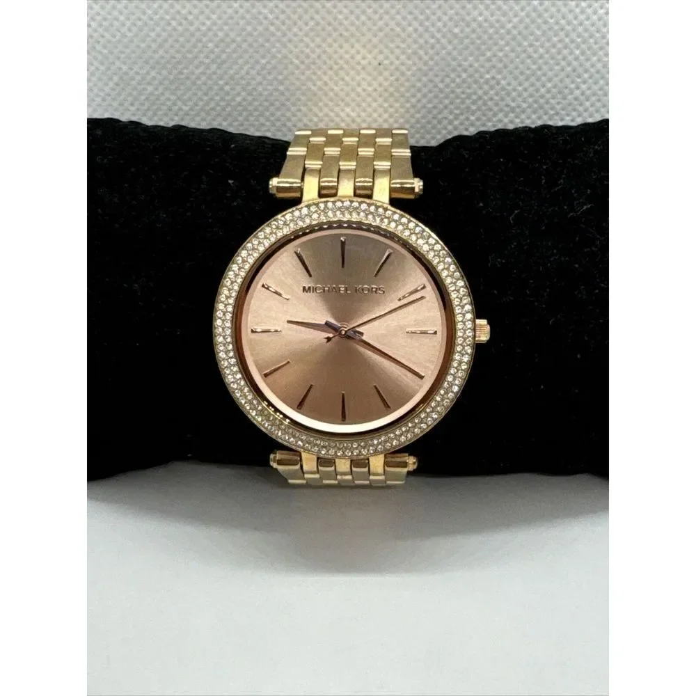 Michael Kors Darci MK3192 Women Rose Gold Analog Dial Quartz Wrist Watch JNA386